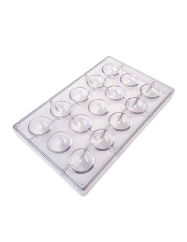 MOLDE SEMIESFERA D38mm 15p - 10g.