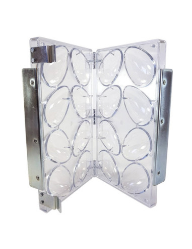 MOLDE HUEVO LISO 100X66mm  8p. - 60/70g-1