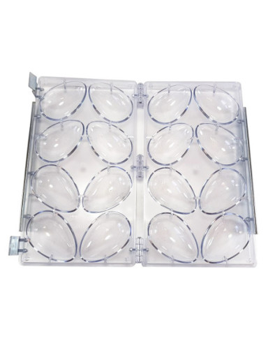 MOLDE HUEVO LISO 100X66mm  8p. - 60/70g-2