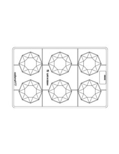 M. BASE HUEVO DIAMANTE 68x68x5.5mm (6c, 16g)