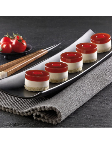 MOLDE SUSHI ROLL D40xH25mm 15p 29mlBuffet